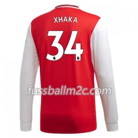 Fußballtrikots Arsenal Granit Xhaka 34 Heim Trikotsatz 2019-2020 Langarm
